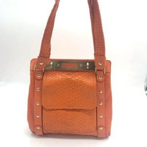 Versace Snakeskin Leather Bag